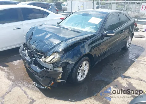 2002 Mercedes-Benz C 230 from USA, damaged, VIN WDBRN47J02A167467